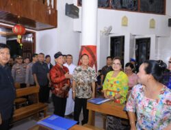 Pastikan Malam Natal Berjalan Aman, Qudrotul Ikhwan Kunjungi Beberapa Gereja di Tuba