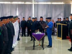 Bupati Way Kanan Lantik Pejabat Tinggi Pratama Eselon II