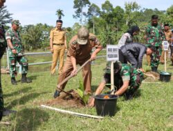 Wabup Pesibar Hadiri Penanaman 1000 Pohon di Pakunegara