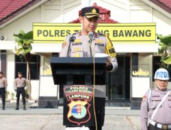 Polres Tuba Gelar Upacara Hari Kesadaran Nasional