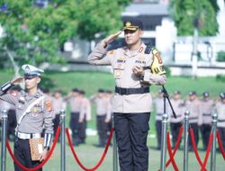 Kapolres Lampung Utara Pimpin Upacara Hari Kesadaran Nasional