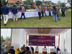 Polres Tubaba Simulasi Pengamanan Pemungutan Suara di TPS Jelang Pemilu