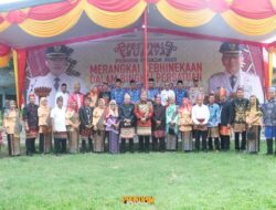 Bupati Pesawaran Hadiri Festival Budaya Dalam Rangka Merangkai Kebhinekaan di Punduh Pedada