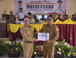 Pimpin Musrenbang di Kecamatan Negara Batin, Ini Pesan Sekda Saipul