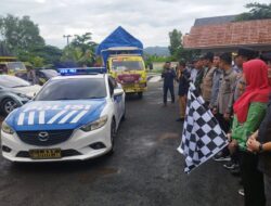 Walikota Bandarlampung Lepas Pendistribusian Logistik Pemilu ke Kecamatan
