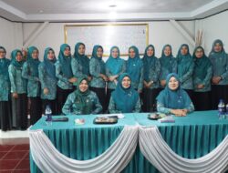 Ketua TP PKK Pesibar Hadiri Rapat Rutin Bulanan