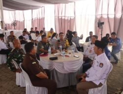 Polres Lampura Amankan Rapat Pleno Hasil Pemilu 2024 Tingkat KPU