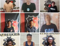 Dalam Tiga Hari, Polres Lampura Ungkap 10 Kasus C3 Dengan Mengamankan 9 Orang Pelaku