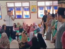Kepala SDN 66 Krui Selatan Buka Kegiatan Pesantren Kilat
