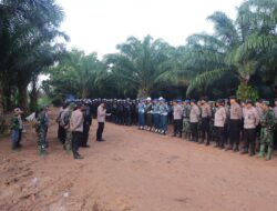 Polres Lampura, TNI dan Polda Lampung Amankan Eksekusi Lahan Kosong oleh Pengadilan Negeri Kotabumi
