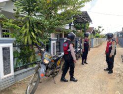 Ditinggal Mudik, Polres Lampura Tingkatkan Patroli di Perumahan