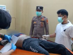 Polres Pesibar Evakuasi Sesosok Mayat Mengapung di Perairan Dangkal Pelabuhan Jaoh