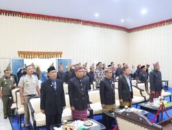 Wabup Hadiri Sidang Paripurna Istimewa HUT Pesibar ke-11