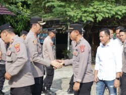 Kapolres Pesibar Gelar Halalbihalal Bersama Seluruh Personil Usai Apel Pagi