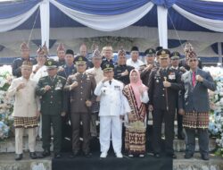 Kapolres Pesibar Hadiri Upacara Peringatan HUT ke-11 Kabupaten Pesisir Barat