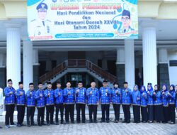 Pj Bupati Tuba Jadi Pembina Upacara Peringatan Hari Pendidikan Nasional ke-XXVIII