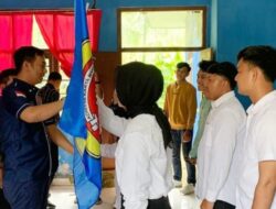 Ketua Karang Taruna Kabupaten Kukuhkan Pengurus Karang Taruna Kecamatan Lemong 2024-2029