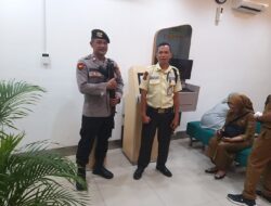 Pengamanan Obyek Vital Oleh Personil Sat Samapta Polres Pesisir Barat