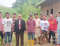 Imbau Kosongkan Lahan, Warga Adat Abung Timur Mulai Tempati Rumah-Rumah Perkebunan