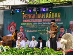 Pj Bupati Tuba Hadiri Pengajian Akbar di Ponpes Modern Al Iman