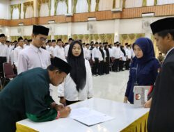 Yatin Putro Berharap PPS Pesawaran yang Dilantik Dapat Menjalankan Tugas dengan Baik