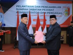 Pj Bupati Tuba Lantik 53 Pejabat Pemimpin Tinggi Pratama