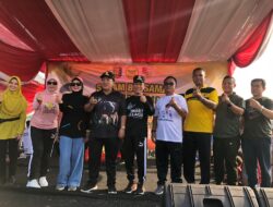 Pj Bupati Tuba Ikuti Kegiatan Senam Bersama Gubernur Lampung