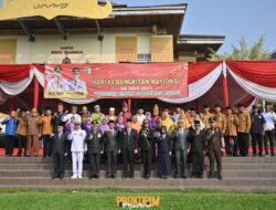 Bupati Pesawaran Pimpin Upacara Hari Kebangkitan Nasional ke-116