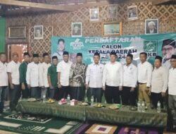 Serius Dalam Pilkada, Haji Rudi Bawa Dua Formulir Balonkada di PKB Metro