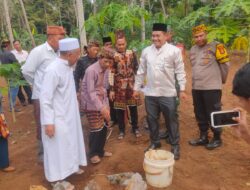 Kades Bernung Bersyukur Bisa Dapatkan Tanah Hibah dari Fadhil Nurdin untuk Kepentingan Umum