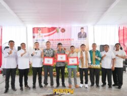 Dendi Terima Kunker Kemenhan RI Dalam Rangka Tanam Perdana Dem Area Padi dan Penyerahan Bantuan Pompanisasi