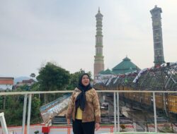 Eva Dwiana Tinjau Pembangunan Jembatan Siger Milenial