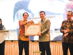 Pesawaran Dianugerahi Penghargaan Anubhawa Sasana Desa dari Kemenkumham Lampung