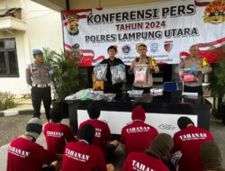 Satu Minggu, Sat Reskrim Polres Lampura Berhasil Ungkap 2 Kasus Curas Dalam Hitungan Jam