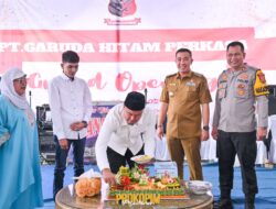 Bupati Pesawaran Berharap PT Garuda Hitam Perkasa Berikan Kemudahan Terkait Keamanan untuk Perusahaan