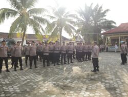 Polres Pesibar Beri Arahan Kepada 51 Bintara Remaja Baru dalam Menjalankan Tugas