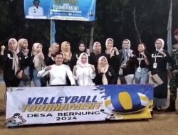 34 Club Ikuti Kejuaraan Open Turnamen Volley Ball Bernung Cup 2024