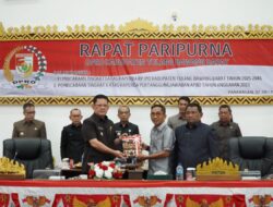DPRD Tubaba Rapat Paripurna Bahas RPJPD Tahun 2024-2029