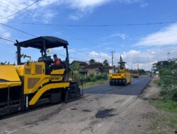 Dinas PUPR Tubaba Terus Berupaya Tingkatkan Jalan Mantap Kabupaten