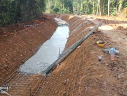 Pembangunan Irigasi Tersier di Desa Pakuan Agung Lampura Tuai Protes Masyarakat Petani