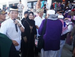 Agus Istiqlal Sambut Kepulangan Haji Asal Pesibar
