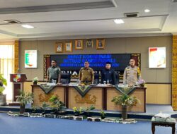 Kapolres Lampura Hadiri Rakor Satgas Saber Pungli
