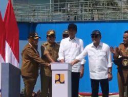 Jokowi Resmikan PSN SPAM Bandarlampung Senilai Rp1,38 Triliun