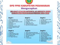 Ketua PPNI Pesawaran Wahyan Ucapkan Selamat atas Pelantikan 40 Anggota DPRD