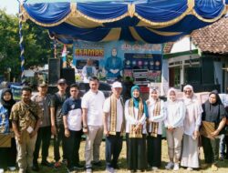 Ketua TP-PKK Pesibar Hadiri Germas di Pekon Negri Ratu