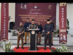 KPU Way Kanan Resmi Buka Pendaftaran Calon Bupati dan Wakil Bupati Tahun 2024