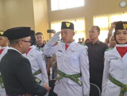Paskibraka Way Kanan Tahun 2024 Resmi Dikukuhkan