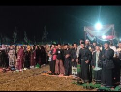 Desa Roworejo Gelar Sholawat Akbar di Malam Puncak Peringatan Tahun Baru Islam 1446 H