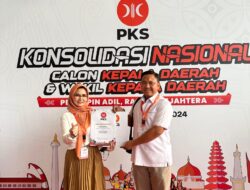 PKS Beri Rekomendasi Model B Persetujuan Parpol KWK kepada Bacalon Nanda Indira-Antonius