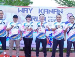 Meriahkan HUT RI ke-79, Pemkab Way Kanan Gelar Perlombaan Lari 3 KM dan 5 KM